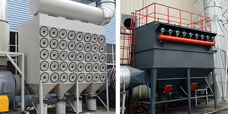 Cartridge vs. Baghouse blog