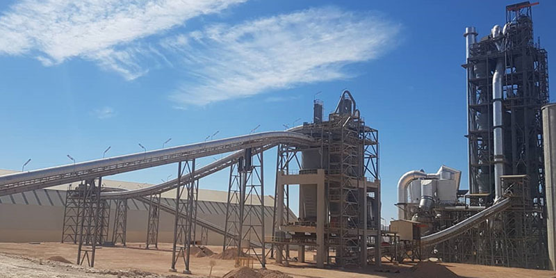 Belt Conveyor for Cement