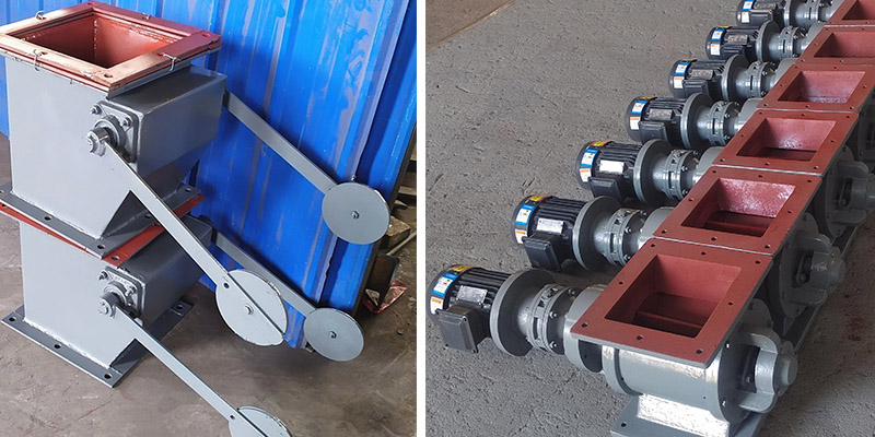 Double Flap Valve vs Rotary Airlock Valve