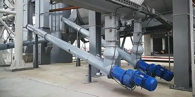 screw conveyor for cement plant