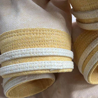 The P84 filter bag operates at low pressure (
