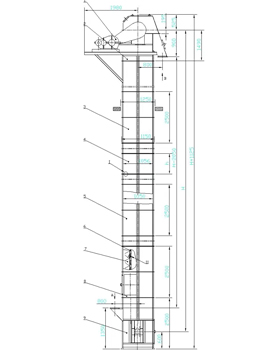 TH-type Bucket Elevator