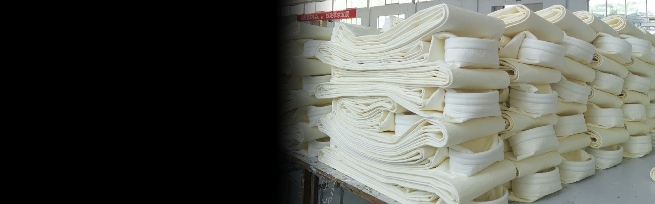 Acrylic Filter Bag banner