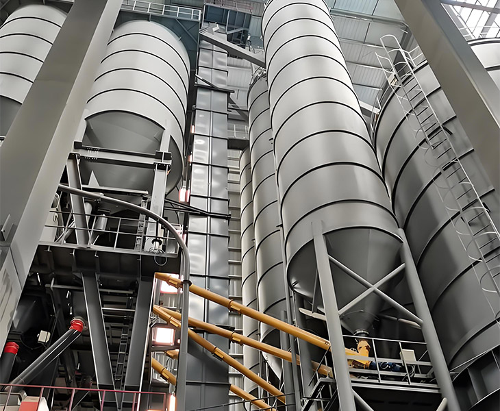 Bucket elevator site map