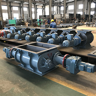Double-axis rotary valves