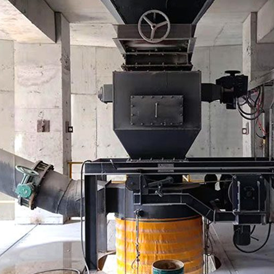 Loading Chute for Aggregate