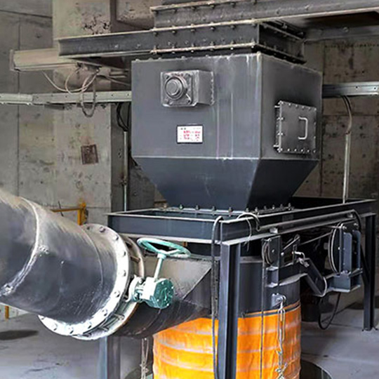 Loading Chute for Aggregate