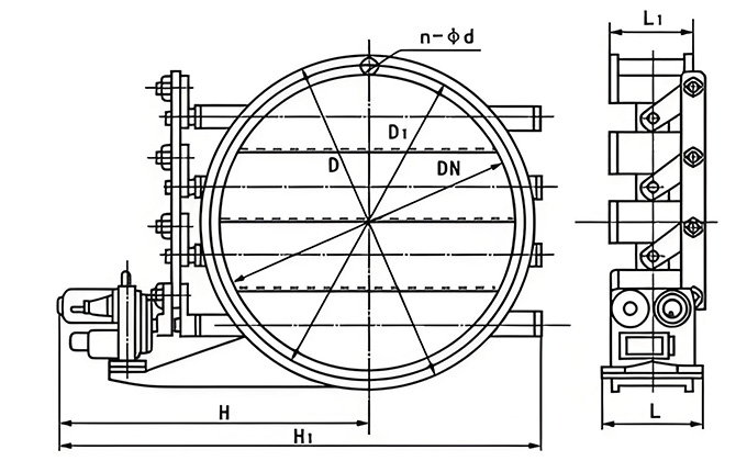 Louver Damper VS Butterfly Valve-1
