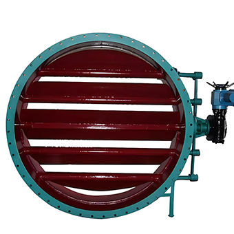 Motorized Round Louver Damper