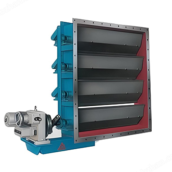 Motorized Square Louver Damper