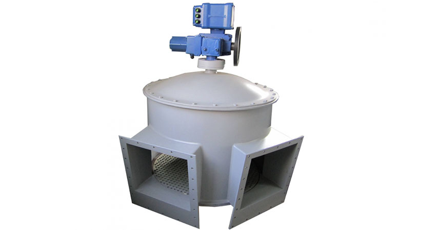 Custom flap diverter valve