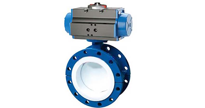 Pneumatic Butterfly Damper