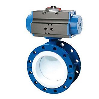 Pneumatic Butterfly Damper