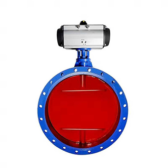 Pneumatic Butterfly Damper