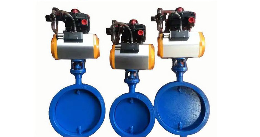 Pneumatic Butterfly Damper