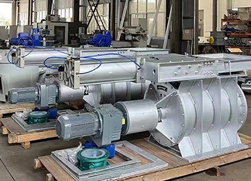 Rotary airlock valve