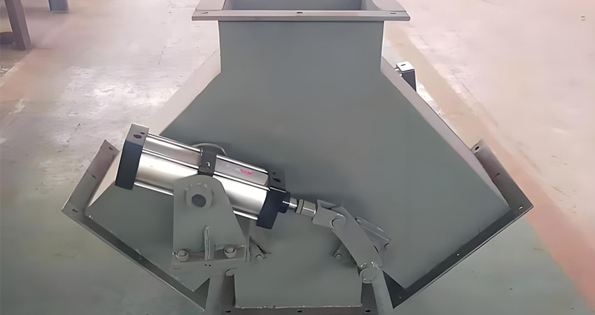 Three way diverter valve