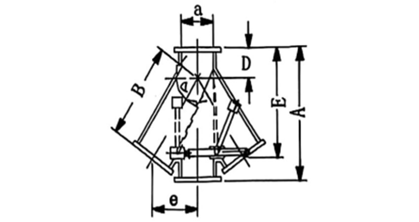 Three way diverter valve