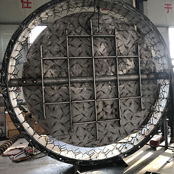 Ultra High Temperature Butterfly Damper