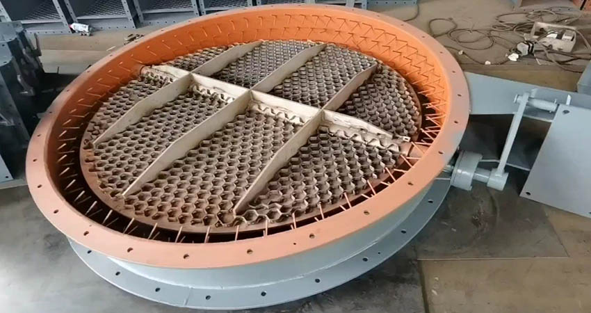 Ultra-High-Temperature-Butterfly-Damper