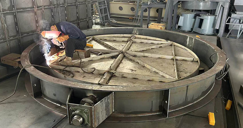 Ultra High Temperature Butterfly Damper