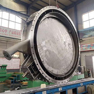 Ultra High Temperature Butterfly Damper