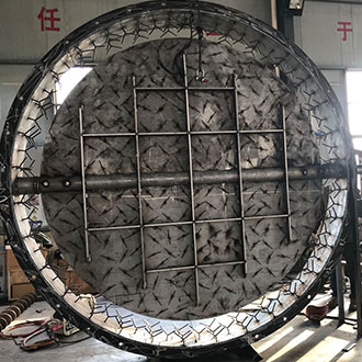 Ultra High Temperature Butterfly Damper