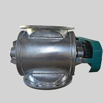 Wear-resistant rotary airlock valves