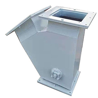 Side two way diverter valve