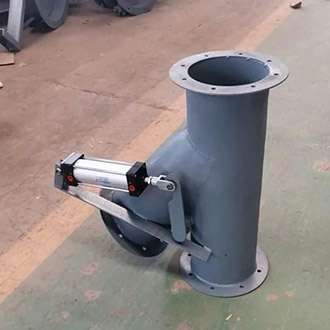 Side two way diverter valve