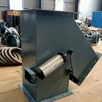 Side two way diverter valve