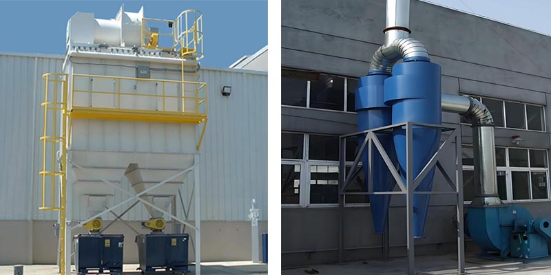 Cyclone Dust Collectors and Baghouse Dust Collectors
