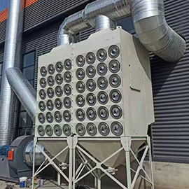 High-efficiency cartridge dust collector for industrial dust removal