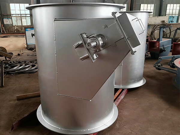 The working principle of a High Temperature Flap Valve