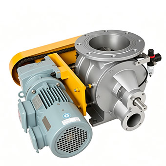 Rotary Valve for Pneumatic Conveying