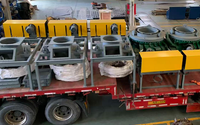 telescopic loading spout system