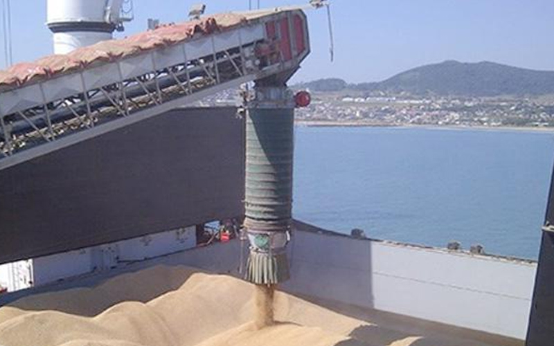 grain specific Grain Loading Spout for train barge ship loading