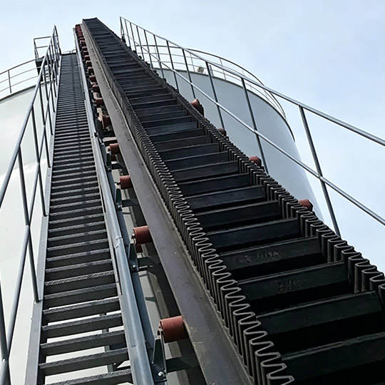Corrugated Sidewall Belt Conveyor