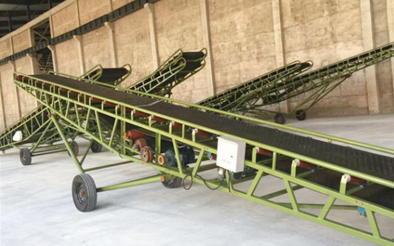 Custom size Darko industrial mobile belt conveyor