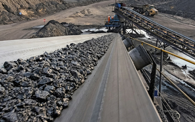 troughed belt conveyor is the industry standard for bulk material handling