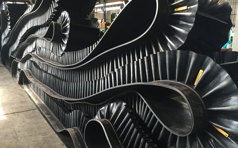 Corrugated Sidewall Conveyor Belt