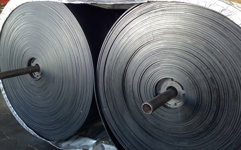 EP NN fabric conveyor belt low elongation for medium long distance cement conveying