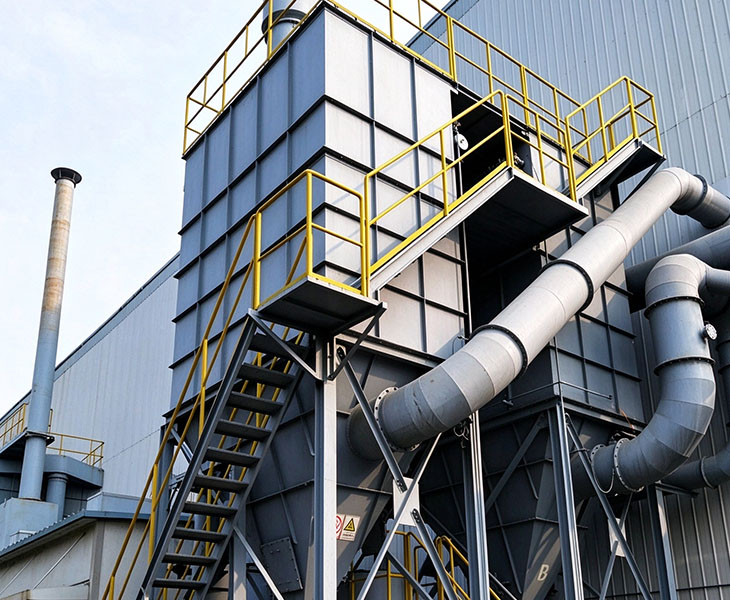 Darko pulse jet baghouse filter for cement plant dust control